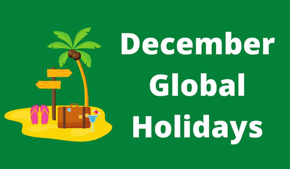 December Global Holidays