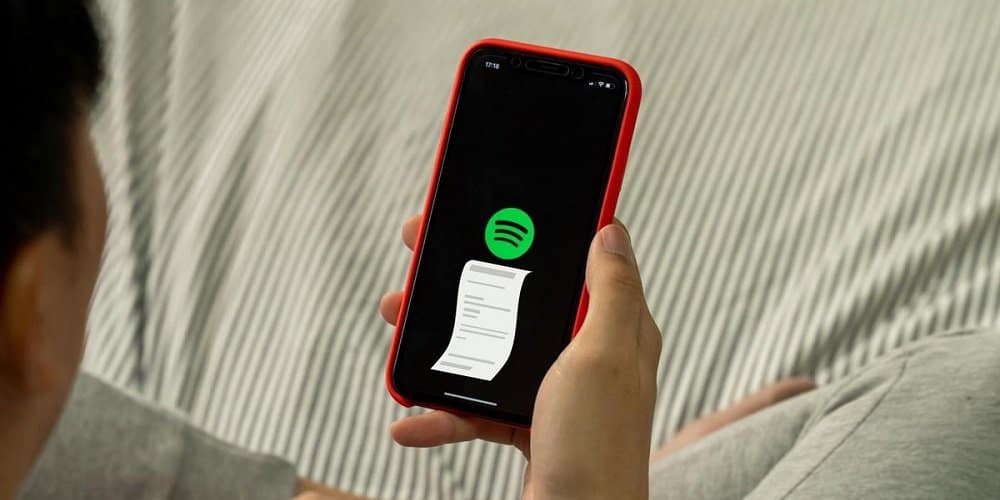 Spotify Receipt