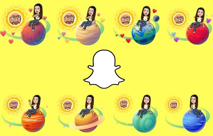 Snapchat Planets